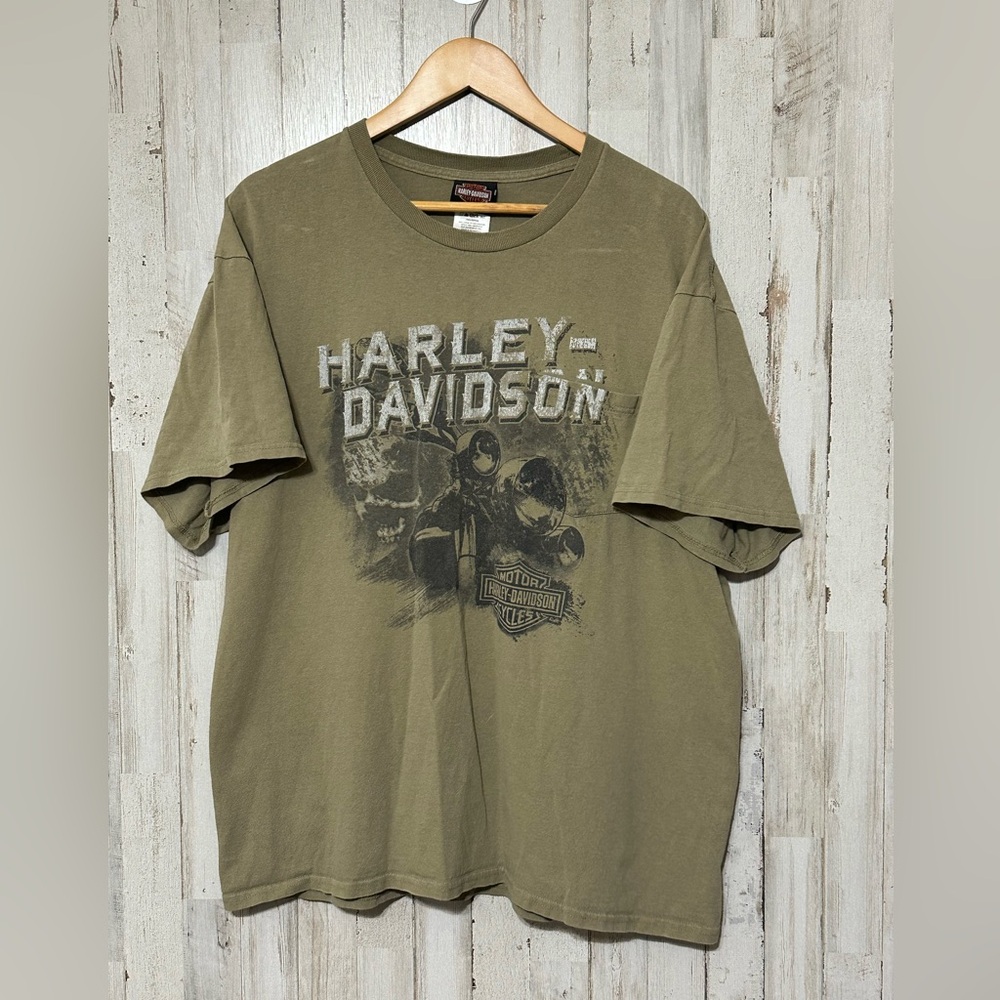 Harley‎ Davidson Pocket Tshirt